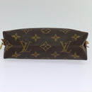 LOUIS VUITTON Monogram Pochette Cosmetic PM Cosmetic Pouch M47515 LV Auth hk2001-6