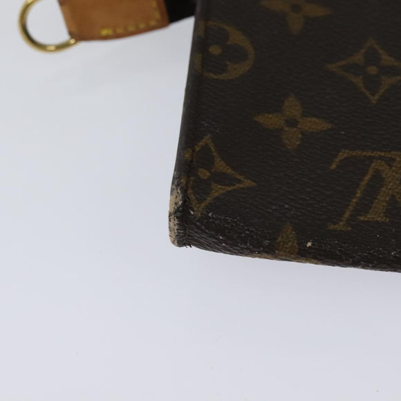 LOUIS VUITTON Monogram Bucket PM Accessory Pouch LV Auth hk2004