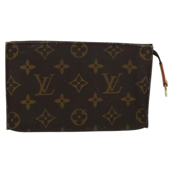 LOUIS VUITTON Monogram Bucket PM Accessory Pouch LV Auth hk2004