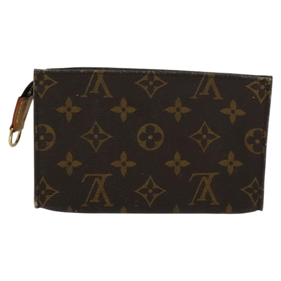 LOUIS VUITTON Monogram Bucket PM Accessory Pouch LV Auth hk2004