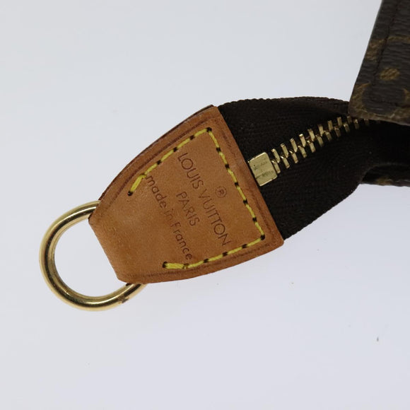 LOUIS VUITTON Monogram Bucket PM Accessory Pouch LV Auth hk2005
