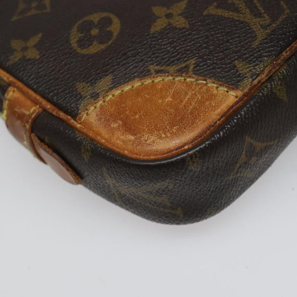 LOUIS VUITTON Monogram Marly Dragonne PM Clutch Bag M51827 LV Auth hk2007