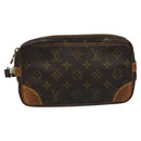 LOUIS VUITTON Monogram Marly Dragonne PM Clutch Bag M51827 LV Auth hk2007-13