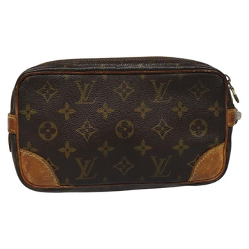 LOUIS VUITTON Monogram Marly Dragonne PM Clutch Bag M51827 LV Auth hk2007 - 0