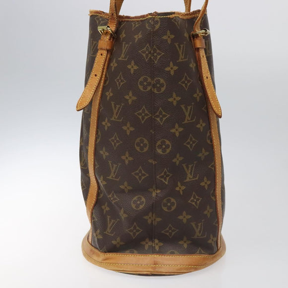 LOUIS VUITTON Monogram Bucket GM Shoulder Bag M42236 LV Auth hk2011