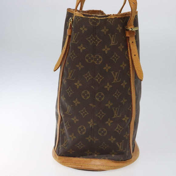 LOUIS VUITTON Monogram Bucket GM Shoulder Bag M42236 LV Auth hk2011