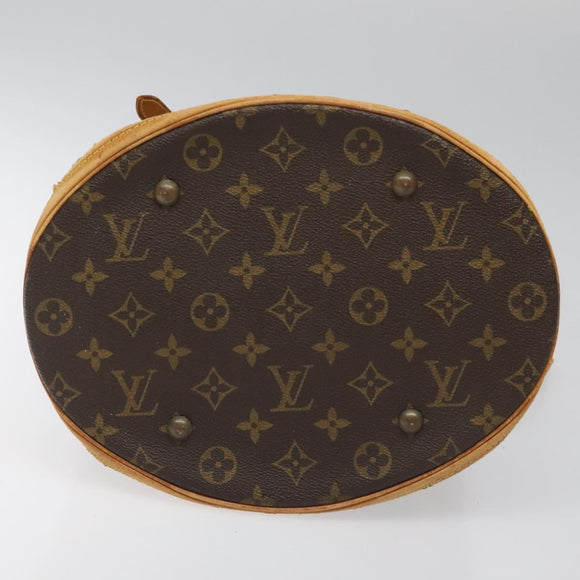 LOUIS VUITTON Monogram Bucket GM Shoulder Bag M42236 LV Auth hk2011