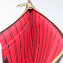 LOUIS VUITTON Damier Ebene Neverfull MM Pouch Accessory Pouch LV Auth hk2018V-18