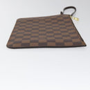 LOUIS VUITTON Damier Ebene Neverfull MM Pouch Accessory Pouch LV Auth hk2018V-3
