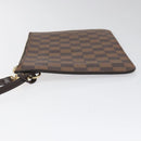 LOUIS VUITTON Damier Ebene Neverfull MM Pouch Accessory Pouch LV Auth hk2018V-4