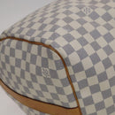 LOUIS VUITTON Damier Azur Keepall Bandouliere 55 Boston Bag N41429 Auth hk2021-16