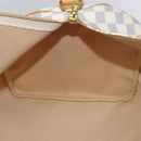 LOUIS VUITTON Damier Azur Keepall Bandouliere 55 Boston Bag N41429 Auth hk2021-21
