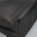Salvatore Ferragamo Gancini Handtas Leer 2way Zwart Zilver Auth hk2026-9