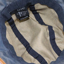 GUCCI GG Canvas Bucket Hat M Beige Blue 122118 Auth hk2073-8