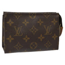 LOUIS VUITTON Monogram Poche Toilette 15 Pouch M47546 LV Auth hk2075-1