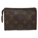 LOUIS VUITTON Monogram Poche Toilette 15 Pouch M47546 LV Auth hk2075-2