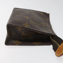 LOUIS VUITTON Monogram Poche Toilette 15 Pouch M47546 LV Auth hk2075-3