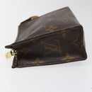 LOUIS VUITTON Monogram Poche Toilette 15 Pouch M47546 LV Auth hk2075-4