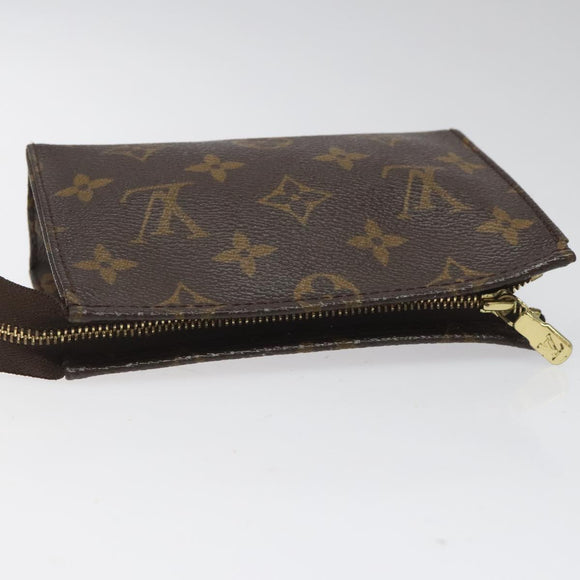 LOUIS VUITTON Monogram Poche Toilette 15 Pouch M47546 LV Auth hk2075