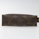 LOUIS VUITTON Monogram Poche Toilette 15 Pouch M47546 LV Auth hk2075-6