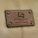 BURBERRY Blue Label Shoulder Bag Canvas Leather Beige Auth hk2084-17