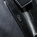 Chloe Paddington Body Bag Leather Black Silver Auth hk2099-18