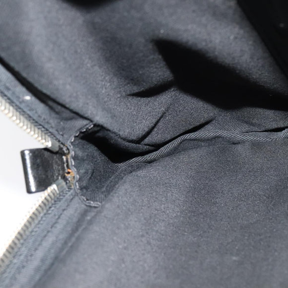 Chloe Paddington Body Bag Leather Black Silver Auth hk2099