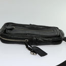 Chloe Paddington Body Bag Leather Black Silver Auth hk2099-6