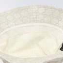 GUCCI GG Canvas Guccissima Hat M White Auth hk2110-9