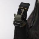 GUCCI GG Canvas Shoulder Bag Black Silver 000 0602 Auth hk2121-9