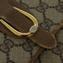 GUCCI GG Supreme Shoulder Bag PVC Beige Gold 904 02 050 Auth hk2124-12