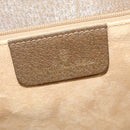 GUCCI GG Supreme Shoulder Bag PVC Beige Gold 904 02 050 Auth hk2124-14