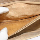 GUCCI GG Supreme Shoulder Bag PVC Beige Gold 904 02 050 Auth hk2124-18