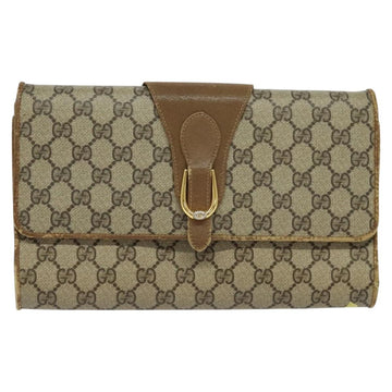 GUCCI GG Supreme Shoulder Bag PVC Beige Gold 904 02 050 Auth hk2124 - 0