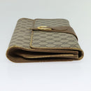 GUCCI GG Supreme Shoulder Bag PVC Beige Gold 904 02 050 Auth hk2124-5