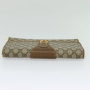 GUCCI GG Supreme Shoulder Bag PVC Beige Gold 904 02 050 Auth hk2124-6