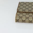 GUCCI GG Supreme Shoulder Bag PVC Beige Gold 904 02 050 Auth hk2124-8