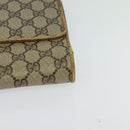 GUCCI GG Supreme Shoulder Bag PVC Beige Gold 904 02 050 Auth hk2124-9
