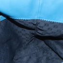 LOEWE anagram Tote Bag Leather Blue Auth hk2144-17