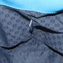 LOEWE anagram Tote Bag Leather Blue Auth hk2144-18