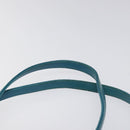 LOEWE anagram Tote Bag Leather Blue Auth hk2144-8