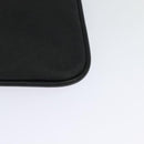 LOEWE Anagram Shoulder Bag PVC Black Silver Auth hk2150-17