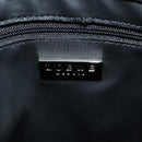 LOEWE Anagram Shoulder Bag PVC Black Silver Auth hk2150-18