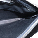 LOEWE Anagram Shoulder Bag PVC Black Silver Auth hk2150-19