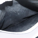 LOEWE Anagram Shoulder Bag PVC Black Silver Auth hk2150-11