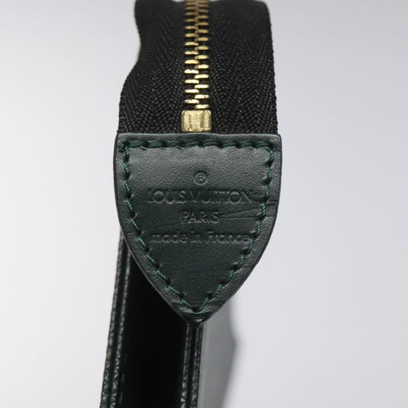 LOUIS VUITTON Taiga Poche Toilette 26 Pouch Epicea LV Auth hk2176