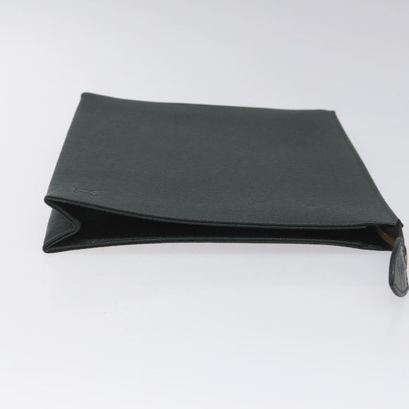 LOUIS VUITTON Taiga Poche Toilette 26 Pouch Epicea LV Auth hk2176