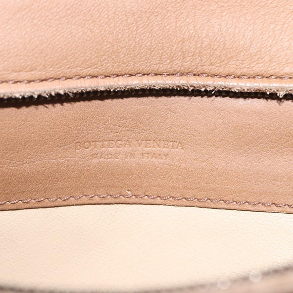 BOTTEGA VENETA Waist bag Leather Brown Auth hk2178