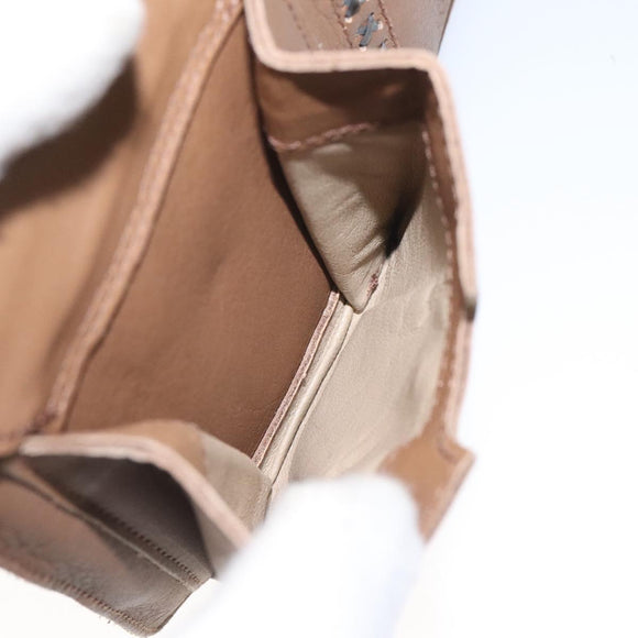 BOTTEGA VENETA Waist bag Leather Brown Auth hk2178