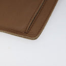 BOTTEGA VENETA Waist bag Leather Brown Auth hk2178-7